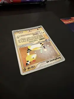 2003 Pokemon TCG Ampharos EX Dragon Holo Rare Card 89/97 - Image 5