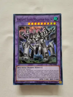 Ancient Gear Gadget Deck Yugioh (44 Cards) Ultimate Golem Megaton Howitzer - Image 1