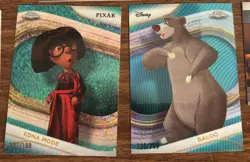 2025 Topps Chrome DISNEY Lot Of 30 Numbered, Insert, Refractor & Sparkle Cards - Image 5