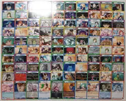 Lot of 100 UNION ARENA Card Set YuYu Hakusho, Idolmaster, NIKKE - Image 1