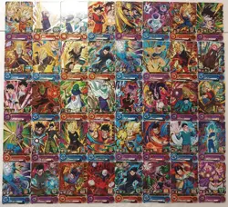 Lot of 40 Japanese Dragon Ball Super Dragonball Heroes TCG Rare Card Set - Image 1