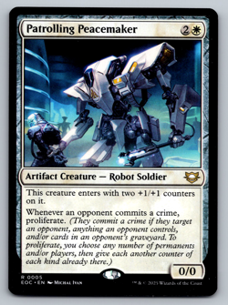 Patrolling Peacemaker R 0005 Edge of Eternities Regular - Image 1