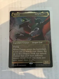 Tiamat (Borderless) Adventures in the Forgotten Realms Foil - Image 1