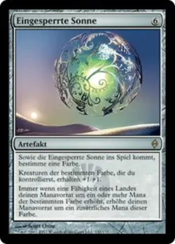 Eingesperrte Sonne / Caged Sun - NEW PHYREXIA - deutsch (near-mint) * Rare * - Image 1