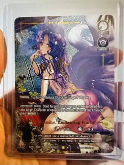 Fabled Sagas TCG - Kumiho, Enchanting Fox (Mystic) - Near Mint - KUMI-EN001 - Image 1