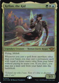 MTG Kellan, the Kid (213) | NM Foil | Outlaws of Thunder Junction {OTJ} - Image 2