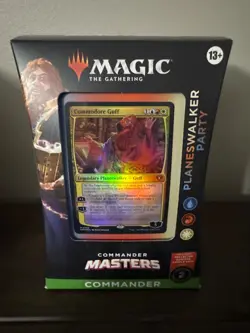 Commander Masters Commander Deck - Planeswalker Party MTG Brand New Sealed - Image 1