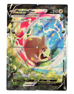 Pokemon Morpkeo V-Union Black Star Promo SWSH215-218 - Image 1