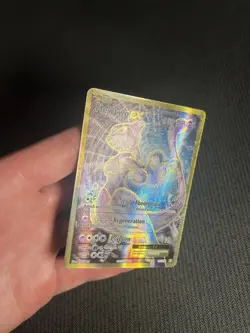 Pokemon TCG Mewtwo EX 103/108 Evolutions Full Art Holo LP - Image 4