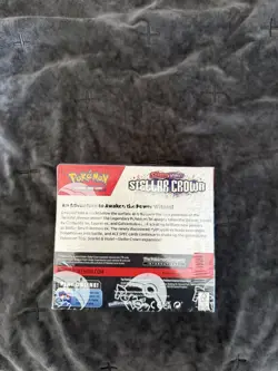 Pokemon TCG: Scarlet & Violet Stellar Crown Factory Sealed Factory Box - Image 2