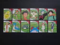 2000 Topps Pokemon TV Animation Series 3 Complete HV Set HV6-HV17 1st Lot - Image 1