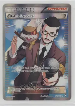 Full Art - Battle Reporter Pokemon XY Furious Fists #109 - Image 1