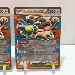 Pokemon Mega Kangaskhan Ex 104/132 NM Lot Of 2 Mega Evolution - Image 3