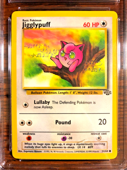 Jigglypuff Common #54 - CGC GEM MINT 10 - 1999 Jungle Unlimited - Pokemon TCG - Image 2