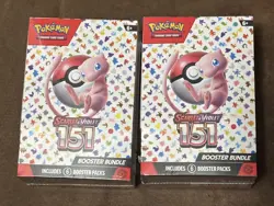 Pokemon: Scarlet & Violet 151 Booster Bundle Lot of 2 Sealed - Image 1