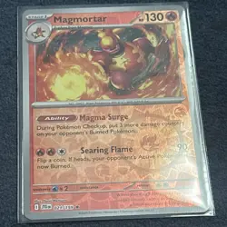Pokemon TCG Magmortar 021/159 Sv09: Journey Together Reverse Holo NM Free Ship! - Image 1