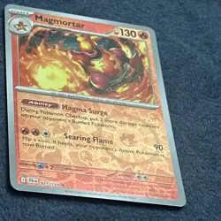 Pokemon TCG Magmortar 021/159 Sv09: Journey Together Reverse Holo NM Free Ship! - Image 3