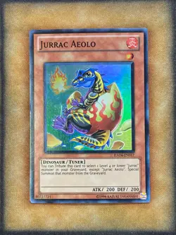 Yugioh Jurrac Aeolo HA04-EN017 Super Rare LP - Image 1