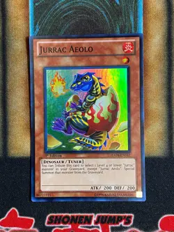 Yugioh Jurrac Aeolo HA04-EN017 Super Rare 1st Ed NM - Image 1