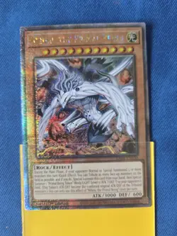 Yu-Gi-Oh! Nibiru the Primal Being RA04-EN030 Alt Art Quarter Century Secret Rare - Image 1