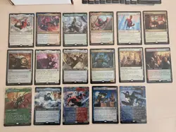 MTG Marvel Spider-Man Foil Lot 200 Cards Common, Uncommon, Rare - Image 1