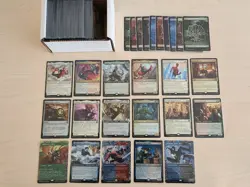 MTG Marvel Spider-Man Foil Lot 200 Cards Common, Uncommon, Rare - Image 3