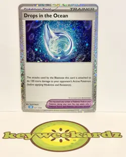 2023 Drops in the Ocean 021/034 Trading Card Game Classic | RARE | NEAR MINT |?? - Image 1