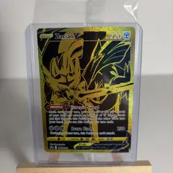 Pokemon Zacian V SWSH076 Black Star Promo SEALED - Gold Pokemon Card NM - Image 1