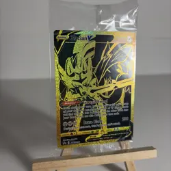 Pokemon Zacian V SWSH076 Black Star Promo SEALED - Gold Pokemon Card NM - Image 5