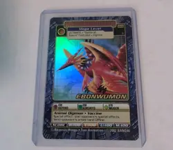 Digimon Digi-Battle Series 5 Holo Foil Mega Card Ebonwumon BO-234 S LP TCG CCG - Image 1