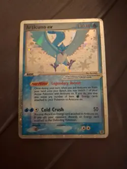 PSA 1 Articuno Ex Ex Fire Red & Leaf Green 114/112 Holo Pokemon Card - Image 2
