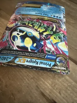 Pokemon XY Primal Clash Kyogre EX Jumbo Card 2014 55/160 - Image 5