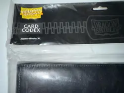DRAGON SHIELD CARD CODEX ZIPSTER BINDER XL Black - Image 2