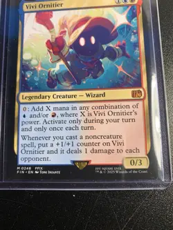 Vivi Ornitier Legendary Creature Card Magic the Gathering - MTG Card - Image 3