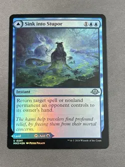1x Sink into Stupor // Soporific Springs - Foil NM-Mint, English Modern Horizons - Image 1