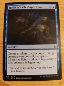 Irenicus's Vile Duplication - 78/361 (Baldur's Gate) - Near Mint NM - Image 1