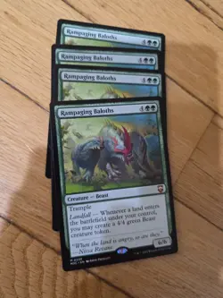 Mtg Rampaging Baloths X4; Commander - Image 1
