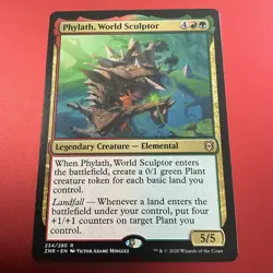ZNR PHYLATH WORLD SCULPTOR 1x Rare Magic Zendikar Rising MTG NM - Image 2