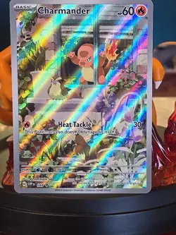 Pokemon TCG Obsidian Flames Charmander #044 SVP en Black Star Promo - Image 1