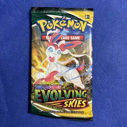 Evolving Skies Pokemon Booster Pack - Sylveon Art - Factory Sealed - Image 1