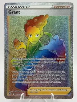 Grant 203/189 Astral Radiance Secret Rainbow Rare Trainer Pokemon TCG - NM - Image 1