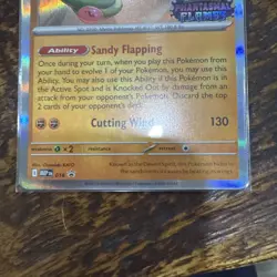 Pokemon Flygon Prerelease promo stamped Phantasmal Flames English - Image 3