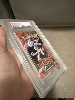 PSA 10 Destined Rivals Giovanni And Mewtwo Graded Pokemon Booster Pack 2025 - Image 3