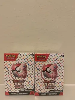 Pokemon 151 Booster Bundles 2-Pack, New Factory-Sealed - Image 1