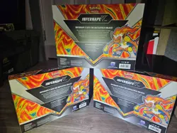 Pokemon TCG Infernape V Collection Box Factory Sealed- FUSION STRIKE+LOST ORIGIN 820650871191 - Image 2