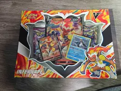 Pokemon TCG Infernape V Collection Box Factory Sealed- FUSION STRIKE+LOST ORIGIN 820650871191 - Image 3