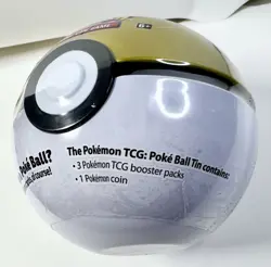 Pokemon- Pokeball Tin - Level Ball! New! Factory Sealed! D21 - Image 2