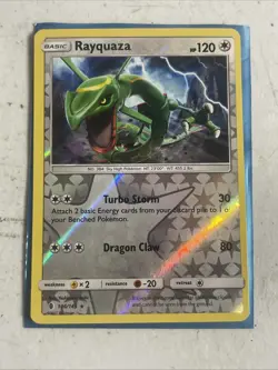 Pokemon TCG - Rayquaza - 106/145 - Guardians Rising - Reverse Holo (2017) - Image 1