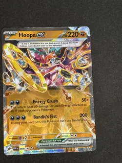Holo Hoopa ex 098/182 Double Rare Paradox Rift Pokemon TCG mint - Image 1