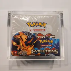 Pokemon TCG XY Evolutions Booster Box w Case Free 2 Day Air Shipping USA - Image 1